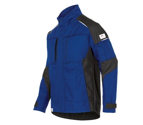 KÜBLER ACTIVIQ Cotton+ Jacke kbl.blau/schwarz 4XL - Neu