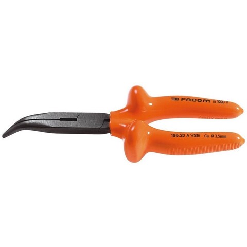 Facom 195A.16VE Halbrundzange 160mm 40° gebogen isoliert - Neu