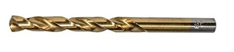 Heller HSS-TIN DIN 338 Stahlbohrer, Rundschaft, Ø 7 mm - Neu