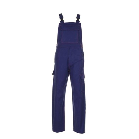 Planam Latzhose Hitze-/Schweißerschutz 500 g/m² Marine 102 - Neu