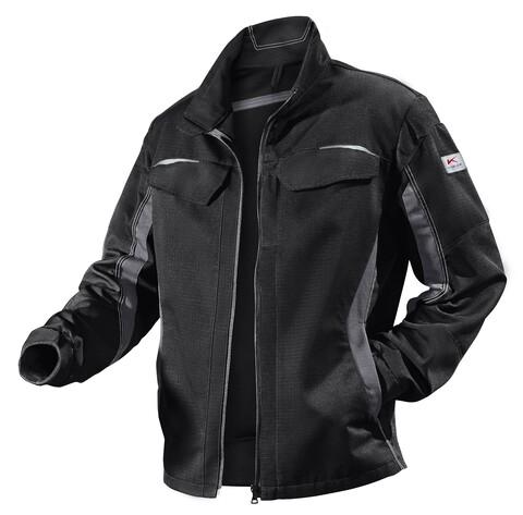 Kübler Pulsschlag Jacke 1324 Schwarz/Anthrazit Größe 90 – Arbeitsjacke - Neu