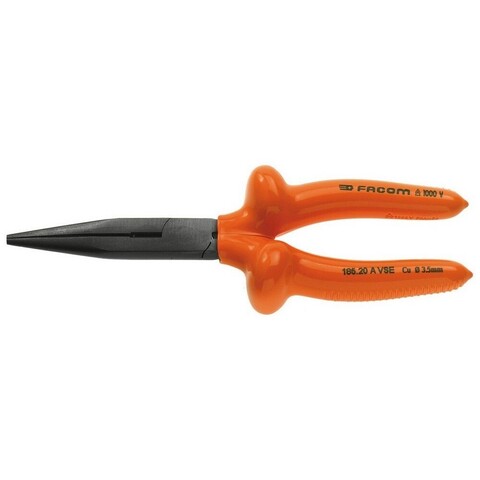 Facom Flachrundzange 160 mm – Hochwertige Zange mit halbrunden Backen - Neu