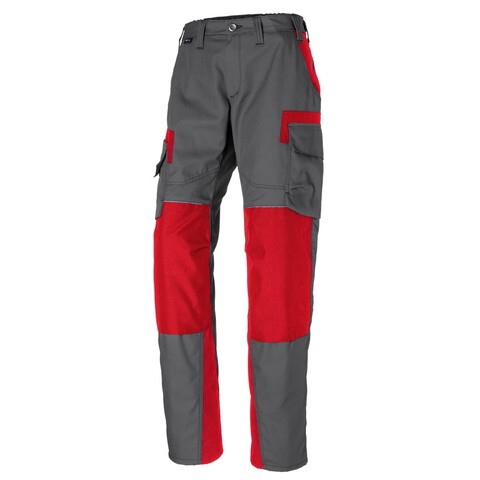 KÜBLER INNOVATIQ Damenhose anthrazit/mittelrot Größe 38 - Neu