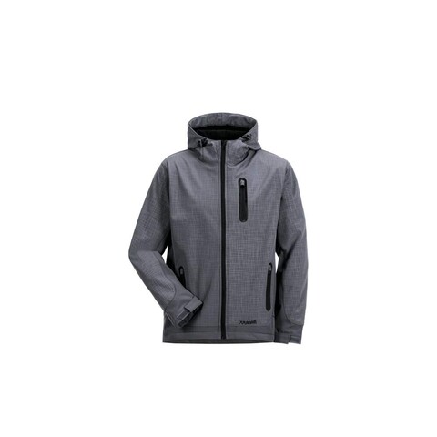 Planam Cube Softshelljacke Outdoor Schiefer S – Atmungsaktiv, Winddicht