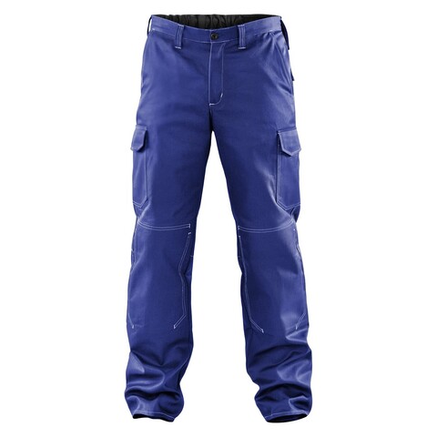 Kübler Organiq Cargohose 2448 Kornblumenblau Größe 56 - Neu