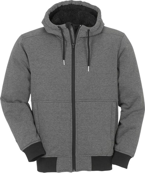 Planam Iceland Hoodie Outdoor Anthrazit S – Arbeitsjacke mit Teddyfutter - Neu