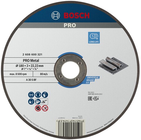 Bosch Trennscheibe Expert for Metal A 30 S BF 180 mm - Neu