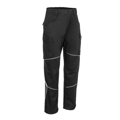 KÜBLER ICONIQ Damenhose anthrazit/schwarz Gr. 44 – Arbeitshose - Neu