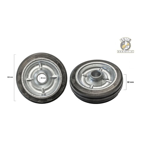 Orit Rad 32 mm Breite, 20 mm Bohrung – Ersatzrad für SS/TS/SL/MFK - Neu