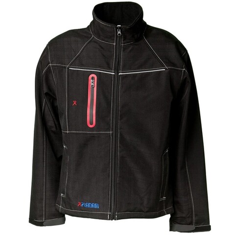 Planam Basalt Softshelljacke Outdoor Schwarz Größe S - Neu