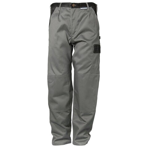 Planam Tristep Bundhose Grau/Schwarz Größe 54 – Robuste Arbeitshose - Neu
