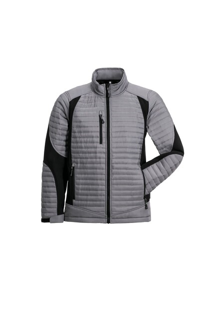 Planam Air Jacke zink/schwarz M – Arbeitsjacke mit Reflexbiesen - Neu