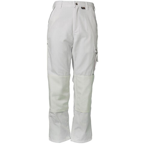 Planam Bundhose Canvas 320 Reinweiß Gr. 90 – Robuste Arbeitshose - Neu