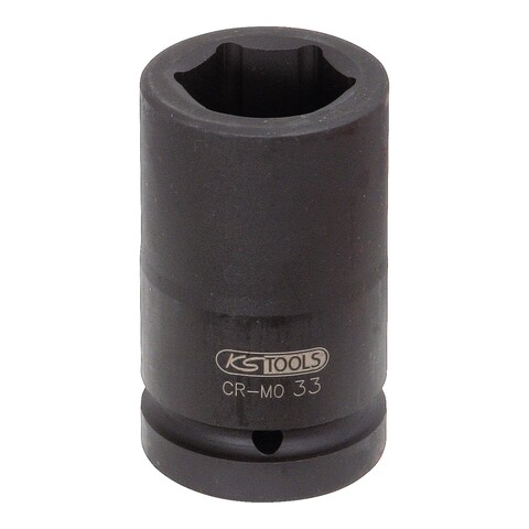 KS Tools 1" Sechskant-Kraft-Stecknuss lang 95 mm – Profi-Werkzeug - Neu