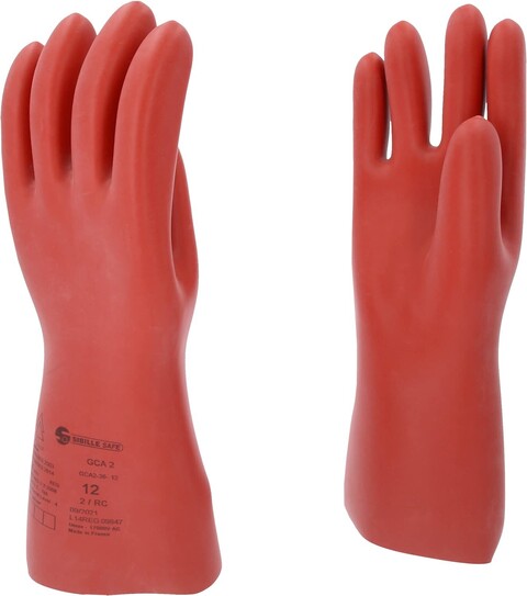 KS Tools 117.0095 Elektriker-Schutzhandschuh Größe 12, Klasse 2, rot - Neu