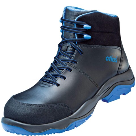 Atlas Kn?Chelhoher Sicherheits Schuh Sl 845 Xp Esd S3, Weite