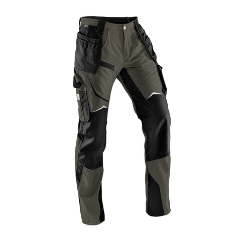 KÜBLER PRACTIQ Arbeitshose 2351 Oliv/Schwarz Größe 31 - Neu