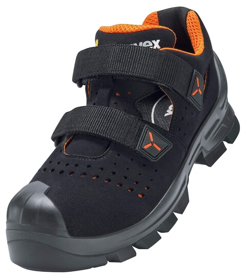 Uvex 2 Macsole Sicherheitssandale S1P HRO SRC aus Mikrovelours - Neu