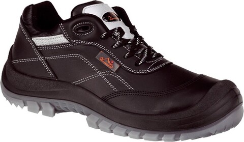 Hase Safety Genf Schwarz S3 Sicherheitshalbschuhe Gr. 47 - Neu