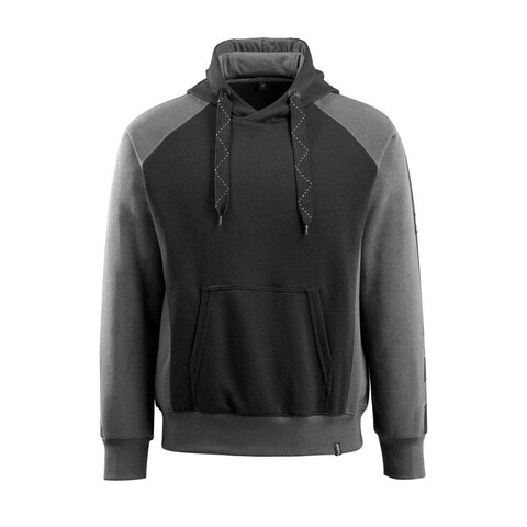 MASCOT® Regensburg Kapuzensweatshirt 3XL Schwarz/Dunkelanthrazit - Neu