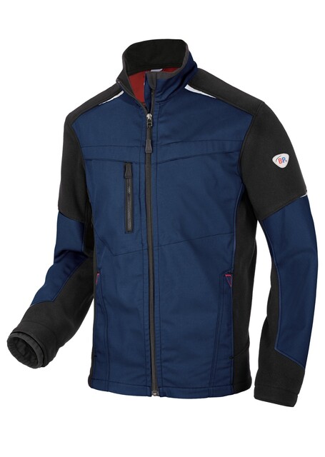 Bp Hybrid-Arbeitsjacke Gr. 64-66 Blau-Schwarz 1992-570-110