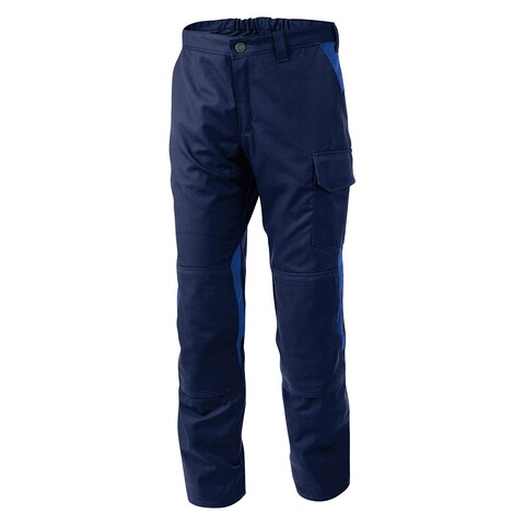 Kübler Vita Cotton+ Arbeitshose 2L46 Dunkelblau/Kbl.Blau Gr. 52 - Neu