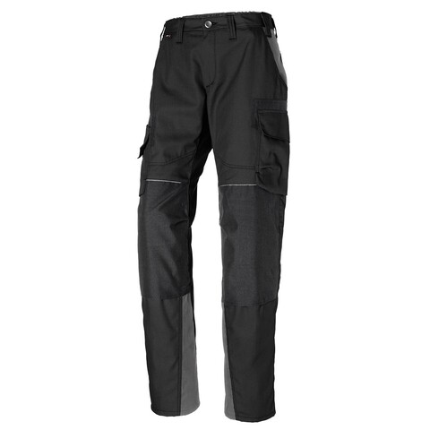 KÜBLER INNOVATIQ Damenhose Schwarz/Anthrazit Gr. 44 – Arbeitshose - Neu