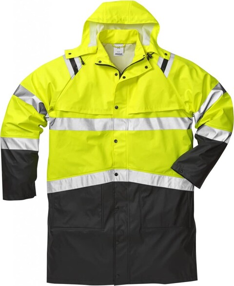 Fristads High Vis Regenmantel Kl. 3 4634 RS XS Warnschutz - Neu