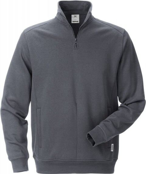Fristads Sweatshirt 7607 SM mit kurzem Reißverschluss für Herren - Neu