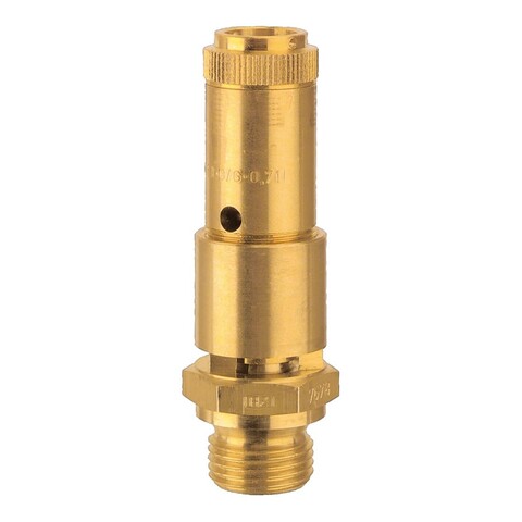 Riegler Sicherheitsventil Dn 1 0, Messing G 1/2, Ansprechdruc