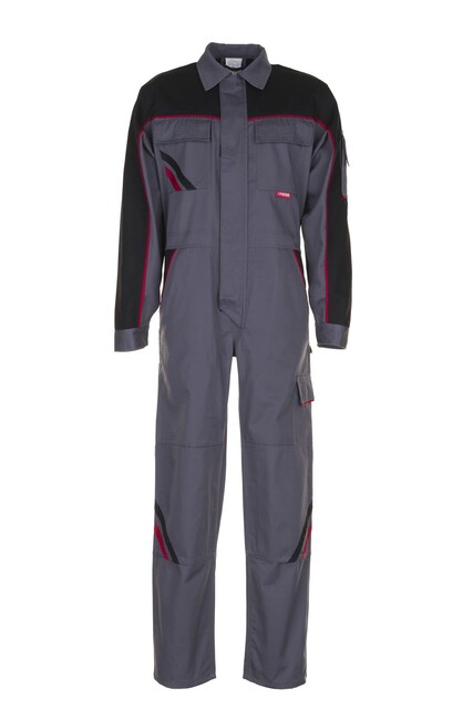 Planam Rallyekombi Highline Sc Hiefer/Schwarz/Rot 90