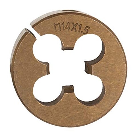 KS Tools HSS TiN Schneideisen M14x1,50 – Hochleistungsstahl, blank - Neu