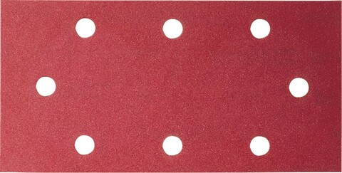 Bosch Schleifblatt C430 93x186mm 10er-Pack 8 Löcher 2x40 3x80 3x120 2x180 - Neu