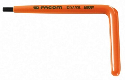 Facom 83.12AVSE 1000V isolierter Winkel-Stiftschlüssel 12 mm - Neu