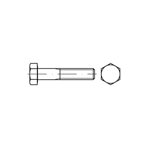 Asme B 18.2.1 Sechskantschraub E Unf 5/8X1,411X3 1/2 Stahl 8.