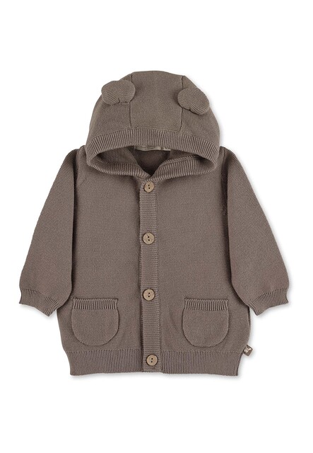 Sterntaler GOTS Baby  Strickjacke Emmi braun Größe: 68