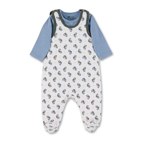 Sterntaler Strampler-Set Jersey ecru melange  Größe: 50