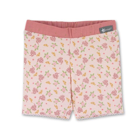 Sterntaler Babyhose kurz rosa Gr. 56 – Jersey mit Blumenmuster - Neu