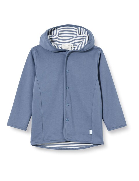 FIXONI Wende-Cardigan China Blue Größe 74 – Baby Strickjacke - Neu