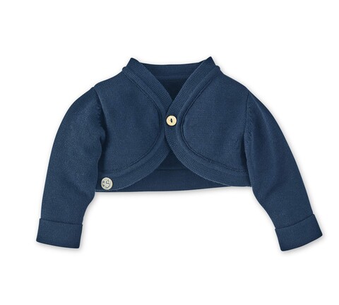 Sterntaler Strick-Bolero marine Größe 62 – Babyjacke für Mädchen - Neu