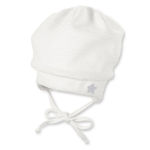 Sterntaler Nicki-Mütze ecru 43 cm – Kuschelige Babymütze - Neu