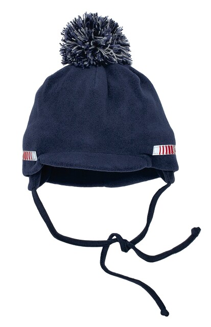 Sterntaler Schirmmütze marine 45 cm – Baby Cap mit Ohrenklappen - Neu