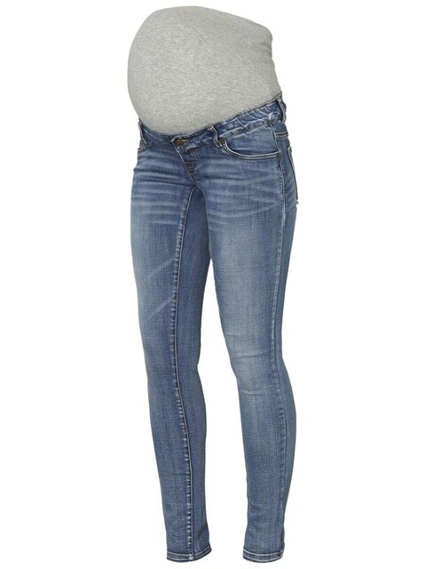 mama licious Umstandsjeans MLGOLDEN Light Blue Denim 27/34 - Neu