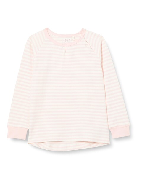 FIXONI Langarmshirt light rose Größe 62 – Babyshirt aus Baumwolle - Neu