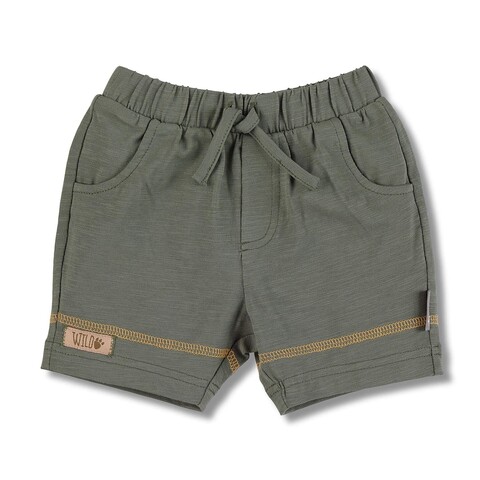 Sterntaler Baby-Hose kurz dunkelgrün Größe 56 - Neu