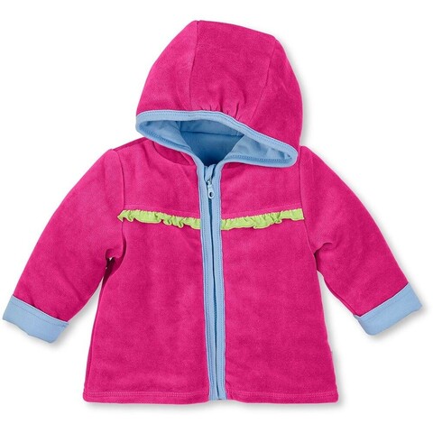 Sterntaler Kapuzenjacke Nicki Katharina magenta Gr. 62 – Babyjacke - Neu