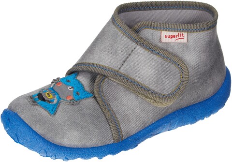 superfit Hausschuh Spotty grau Größe: 19