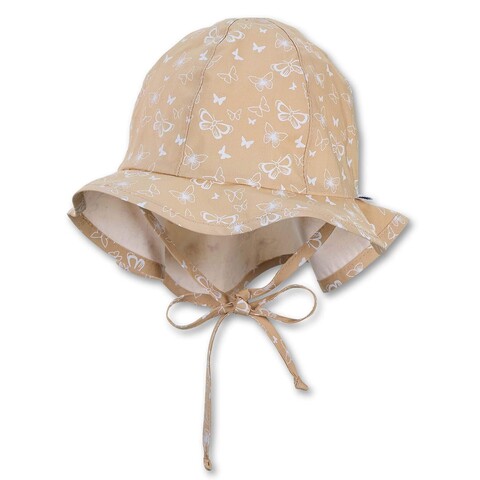 Sterntaler Flapper beige Größe 51 – Baby Sonnenhut mit UV-Schutz 50+ - Neu
