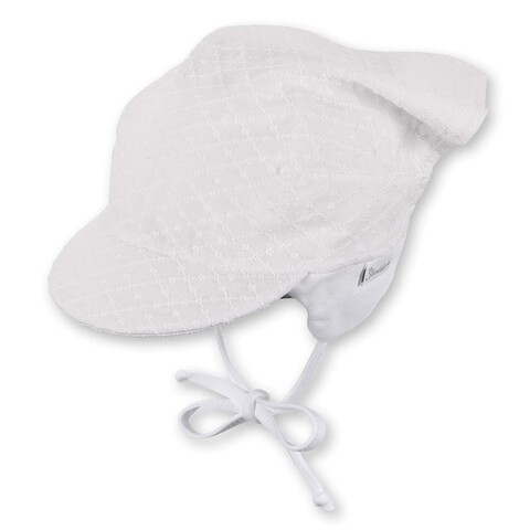 Sterntaler Kopftuch ecru Größe 45 – Bio-Baumwolle, UV-Schutz 50+ - Neu