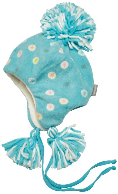 STERNTALER Inka-Mütze zirkon 41 cm – Warme Babymütze mit Ohrenklappen - Neu